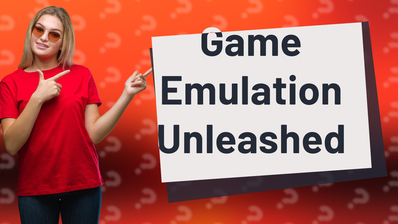 Game Emulation Unleashed