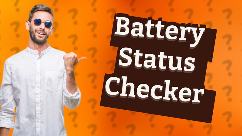 Battery Status Checker