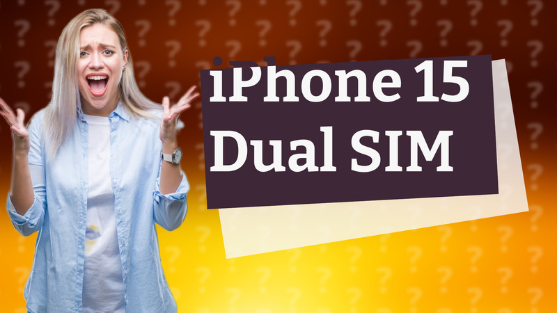 iPhone 15 Dual SIM