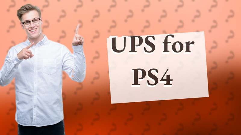 UPS for PS4
