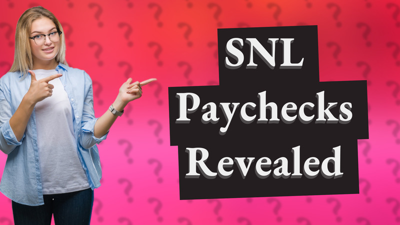 SNL Paychecks Revealed