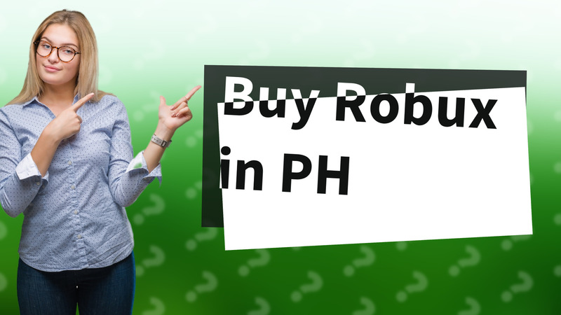 Buy Robux in PH