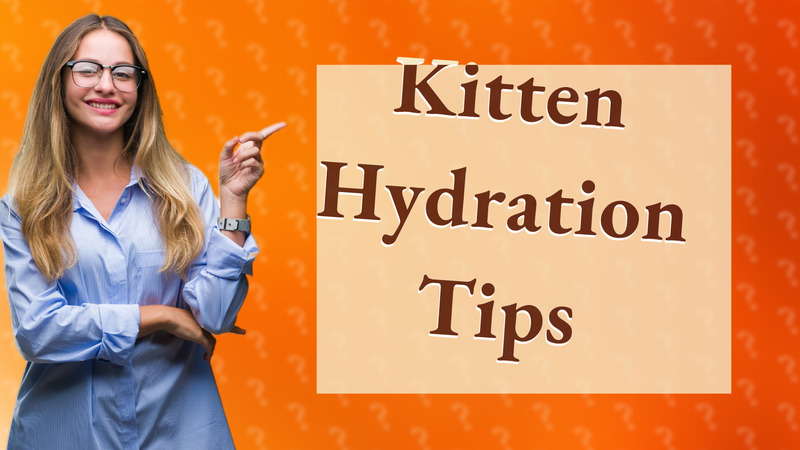 Kitten Hydration Tips