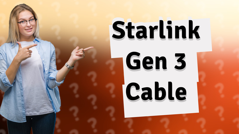 Starlink Gen 3 Cable