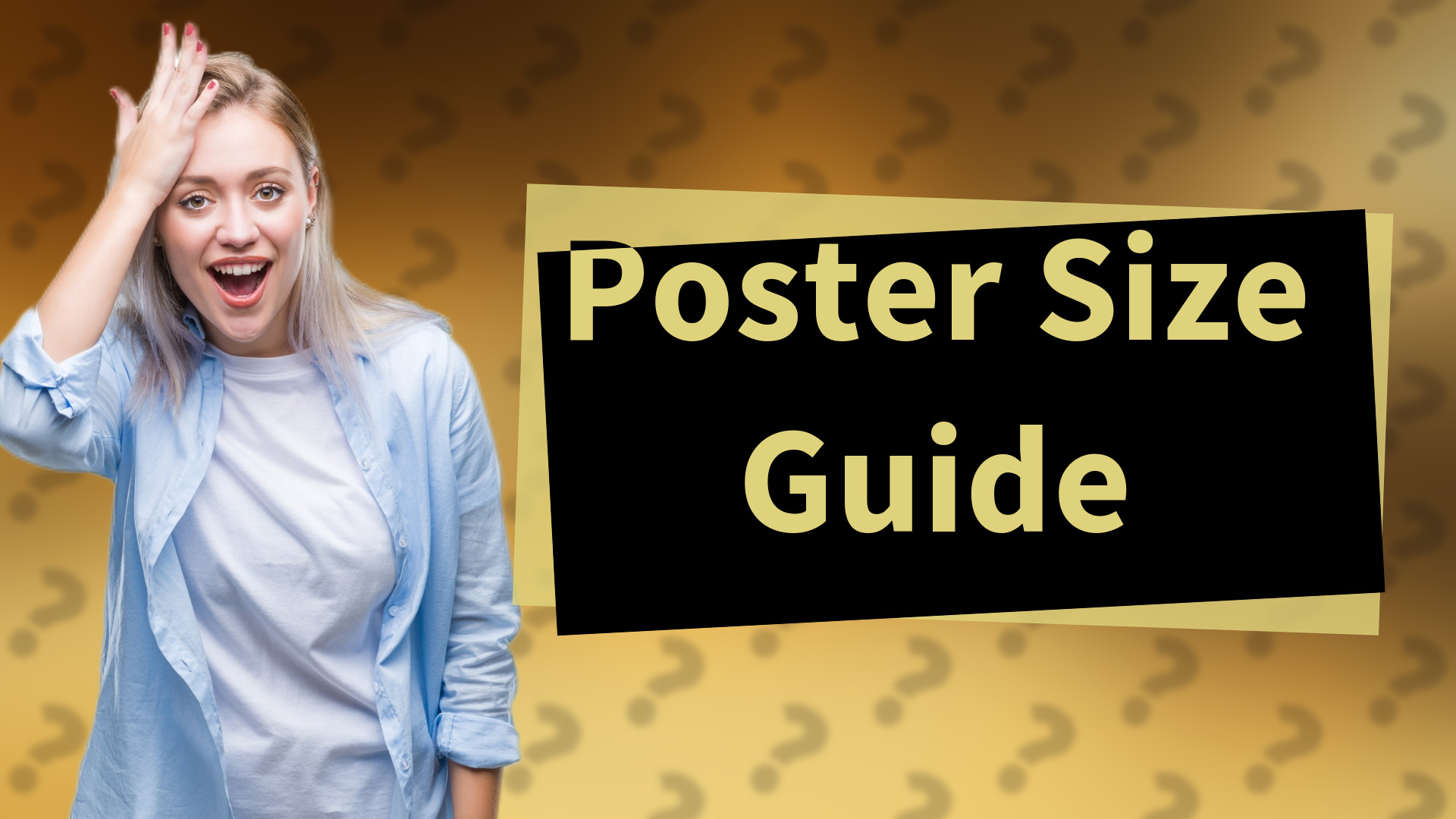 Poster Size Guide