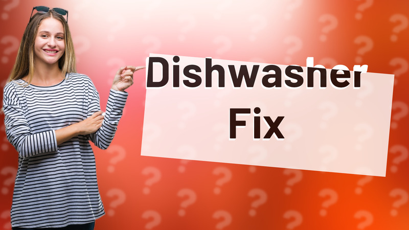 Dishwasher Fix