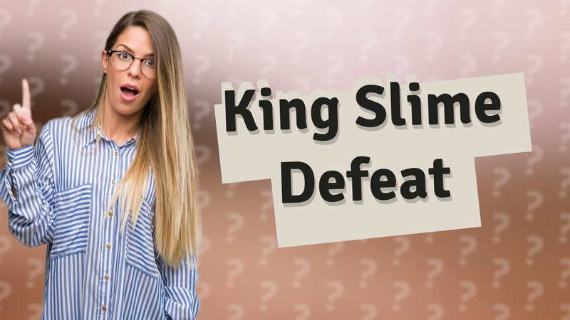 King Slime Defeat