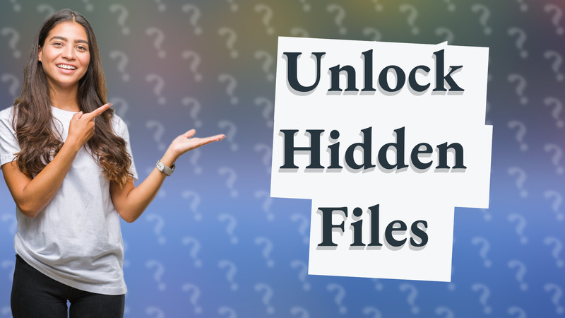 Unlock Hidden Files