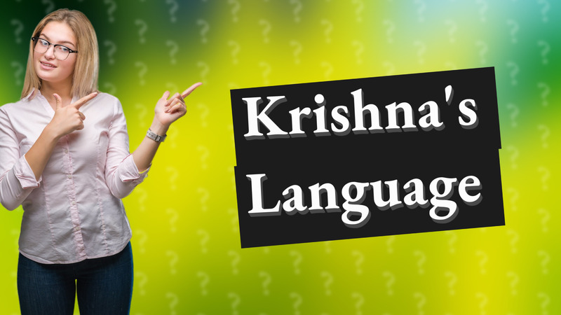 Krishna's Language