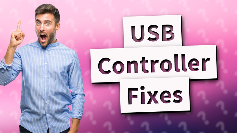 USB Controller Fixes