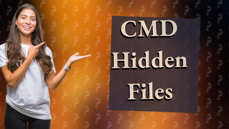 CMD Hidden Files