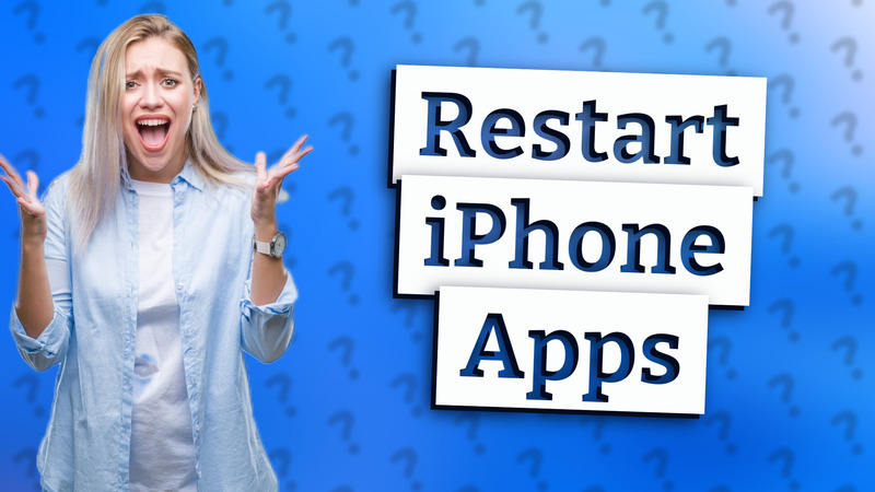 Restart iPhone Apps