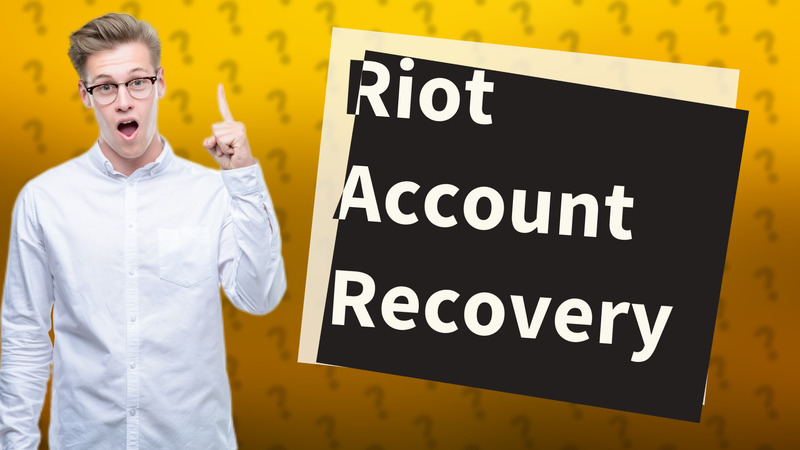 Riot Account Recovery