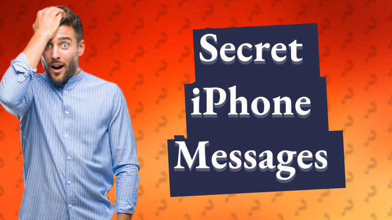 Secret iPhone Messages