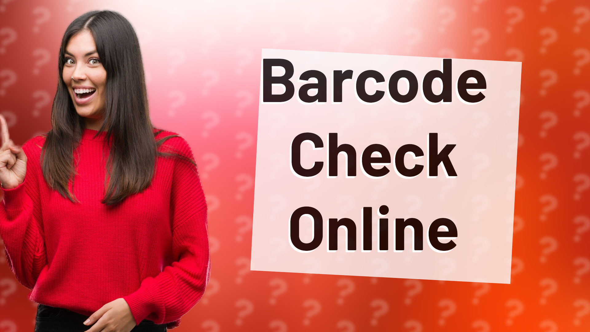 Barcode Check Online