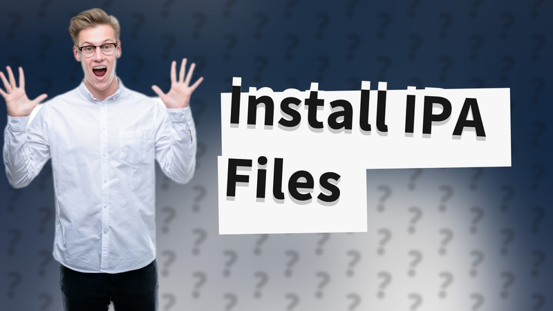Install IPA Files