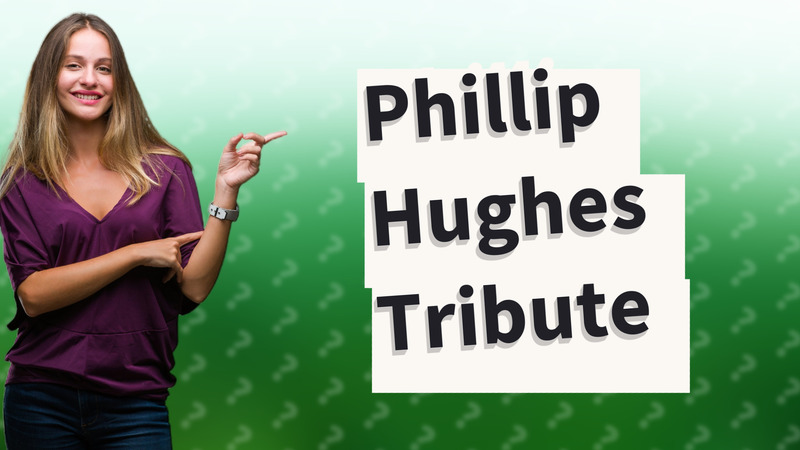 Phillip Hughes Tribute
