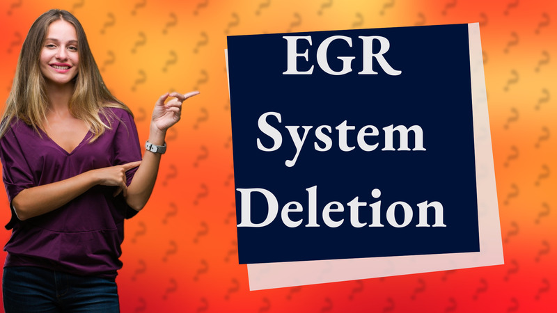 EGR System Deletion