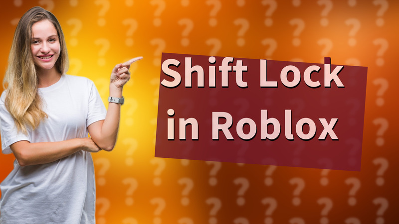 Shift Lock in Roblox
