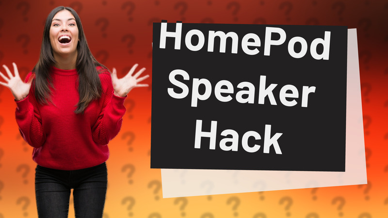 HomePod Speaker Hack