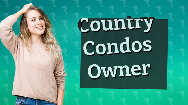 Country Condos Owner
