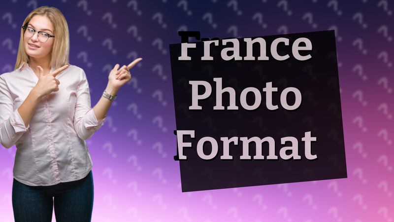 France Photo Format