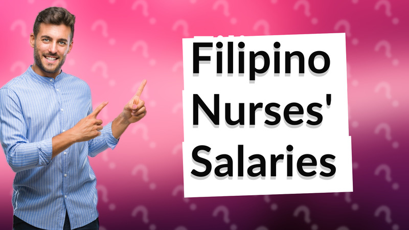 Filipino Nurses' Salaries