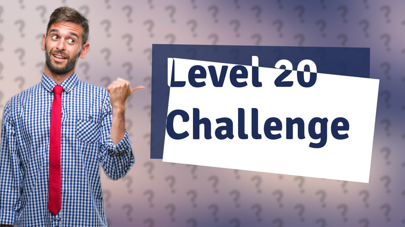 Level 20 Challenge