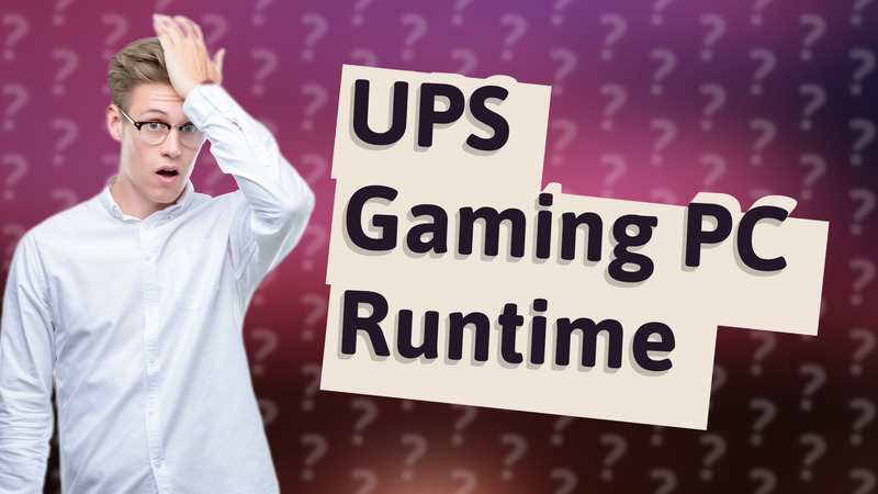 UPS Gaming PC Runtime