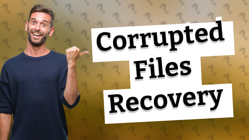 Corrupted Files Recovery