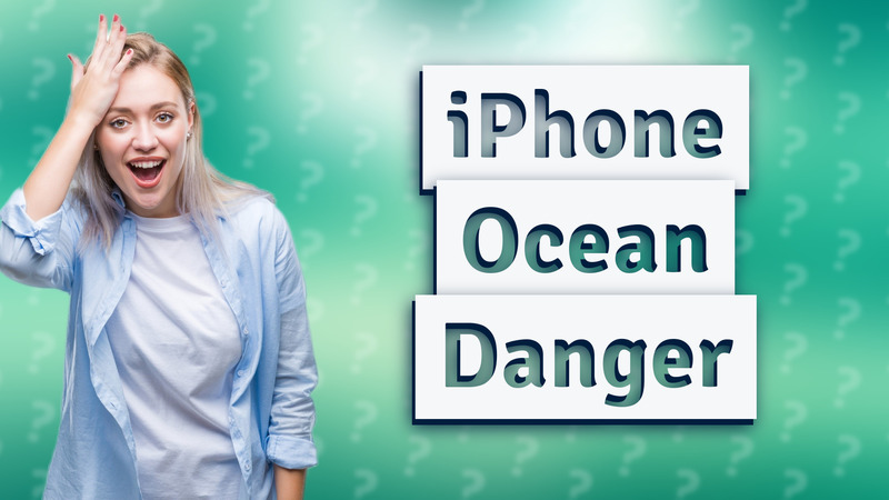 iPhone Ocean Danger