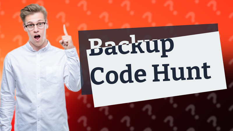 Backup Code Hunt