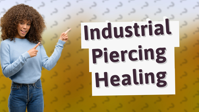 Industrial Piercing Healing