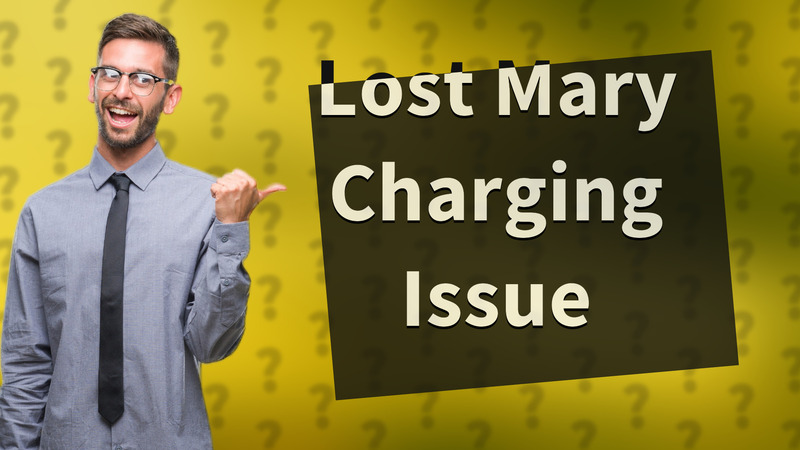 Lost Mary Charging Issue