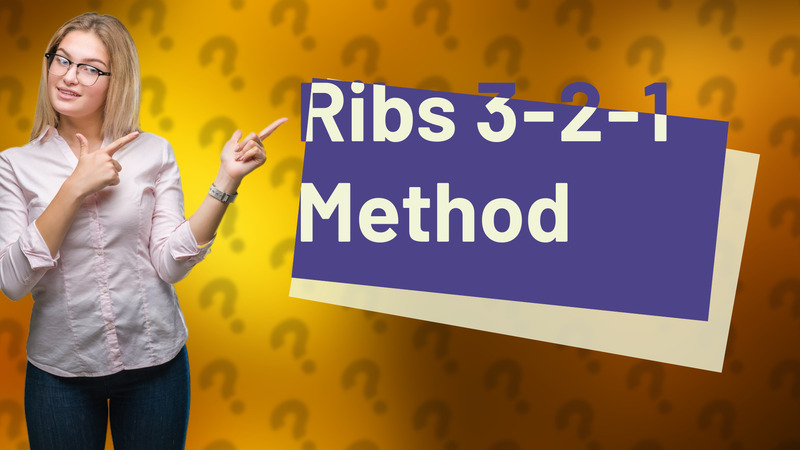 Ribs 3-2-1 Method