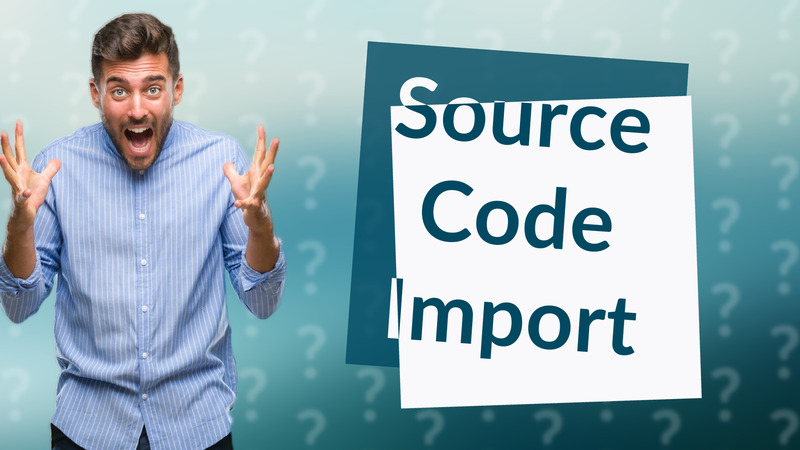 Source Code Import