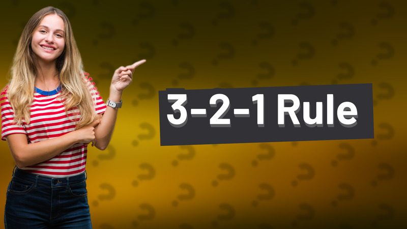 3-2-1 Rule