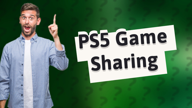 PS5 Game Sharing