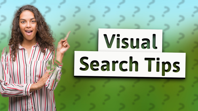 Visual Search Tips