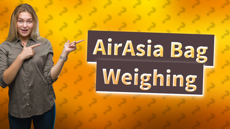 AirAsia Bag Weighing