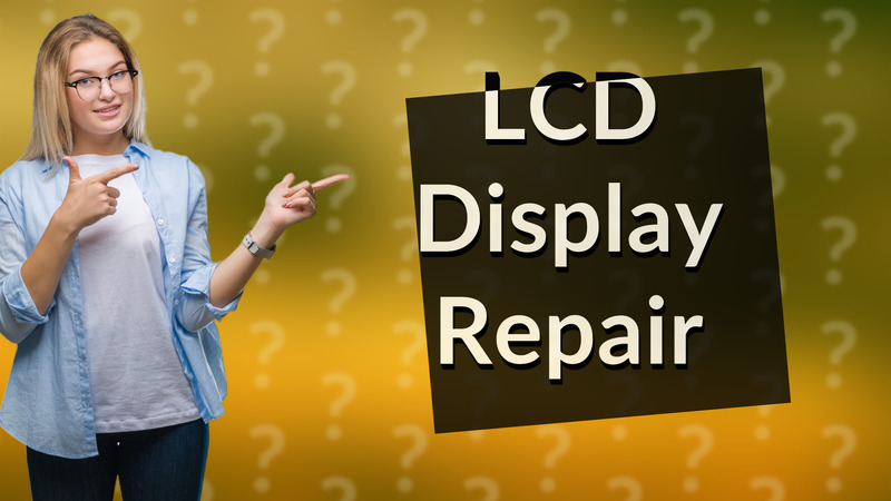LCD Display Repair