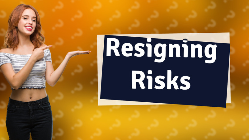 Resigning Risks