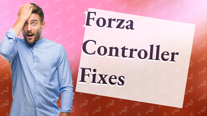 Forza Controller Fixes
