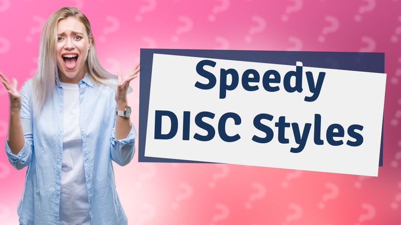 Speedy DISC Styles