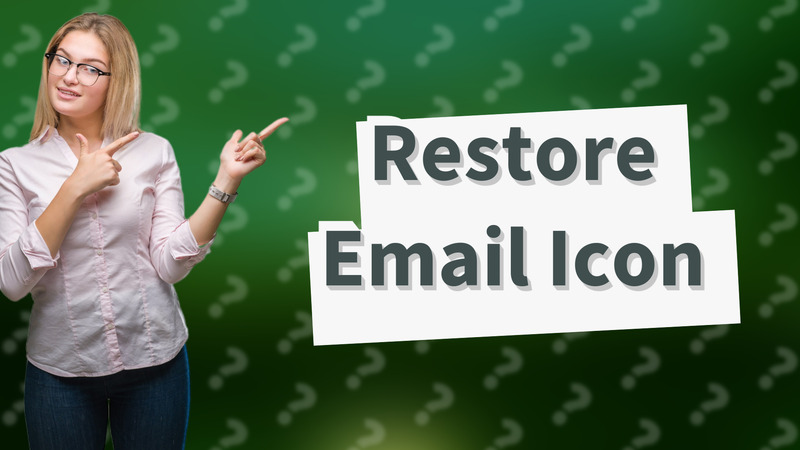 Restore Email Icon