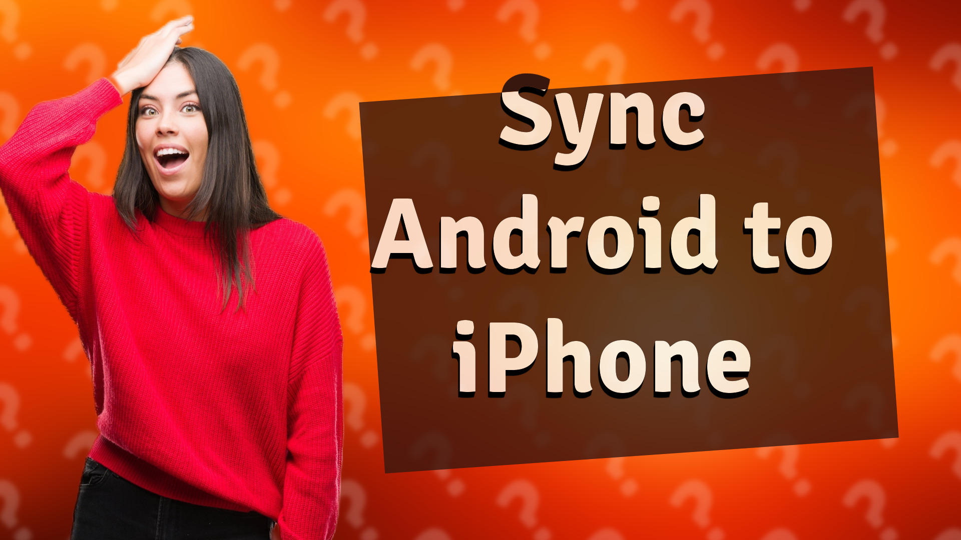 Sync Android to iPhone