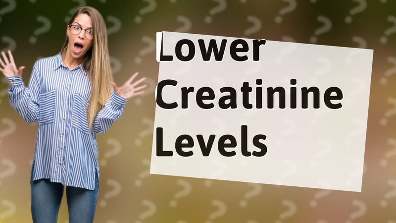 Lower Creatinine Levels