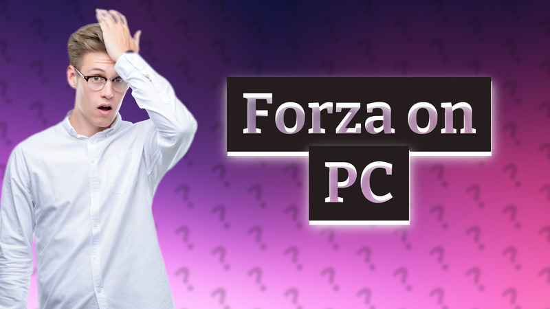Forza on PC