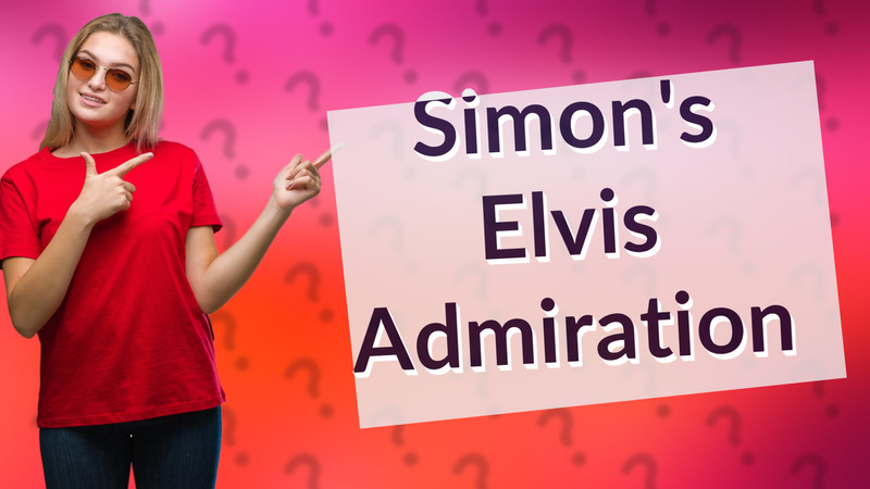 Simon's Elvis Admiration