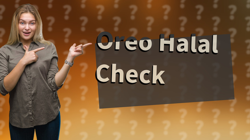 Oreo Halal Check